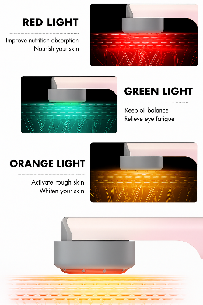 LED Facial Glow Wand