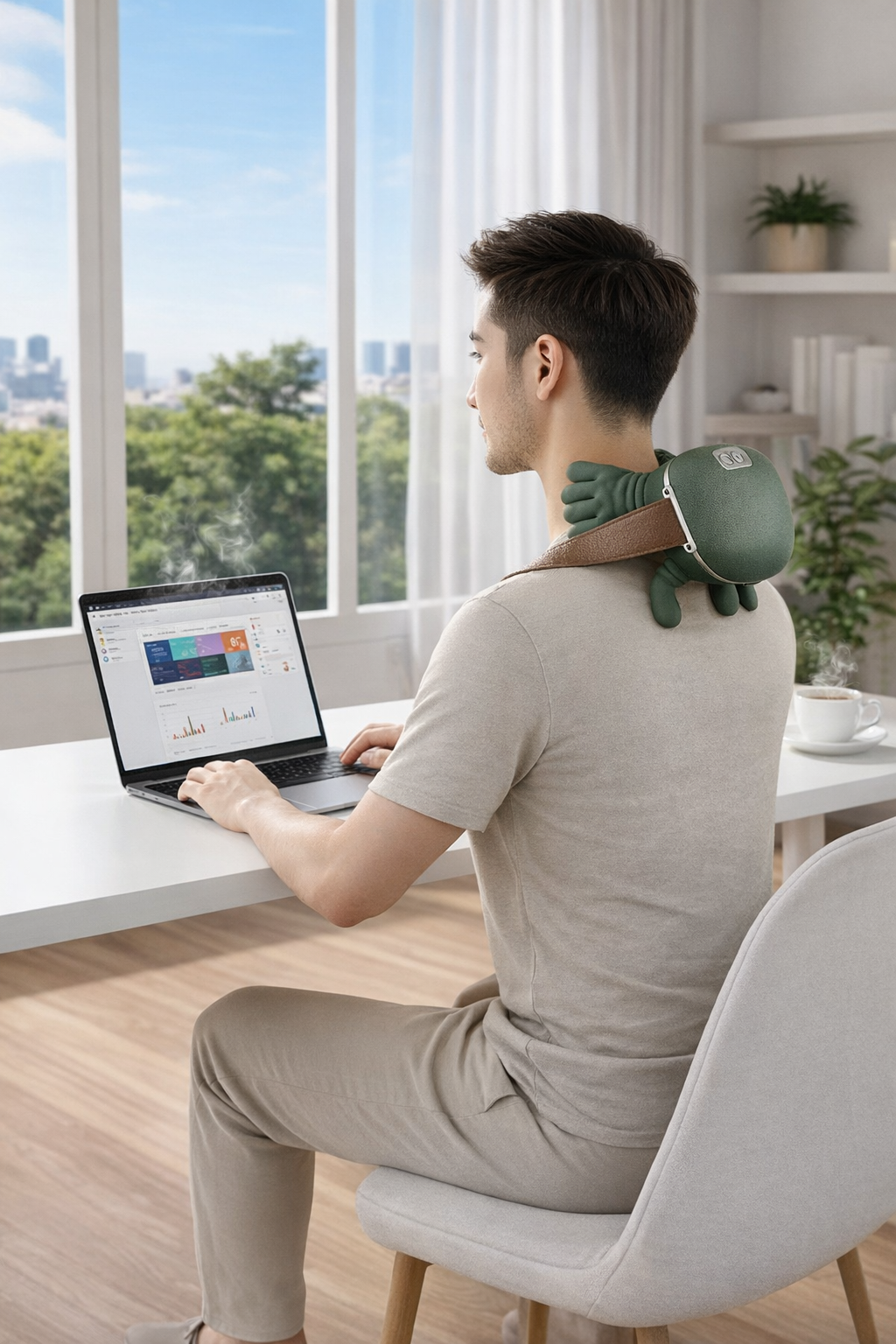 KnotRelief Pro™ Heated Hand-Knead Massager