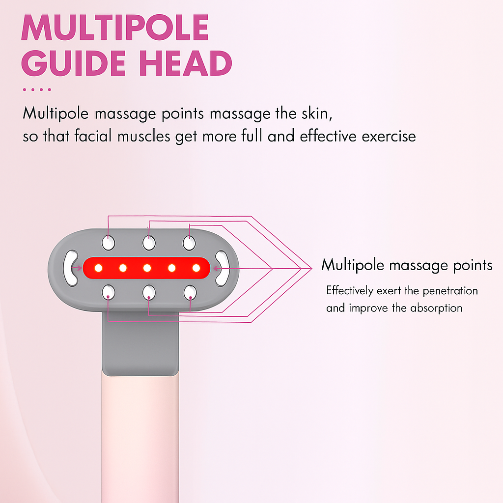 LED Facial Glow Wand