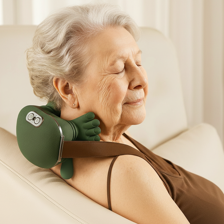 KnotRelief Pro™ Heated Hand-Knead Massager